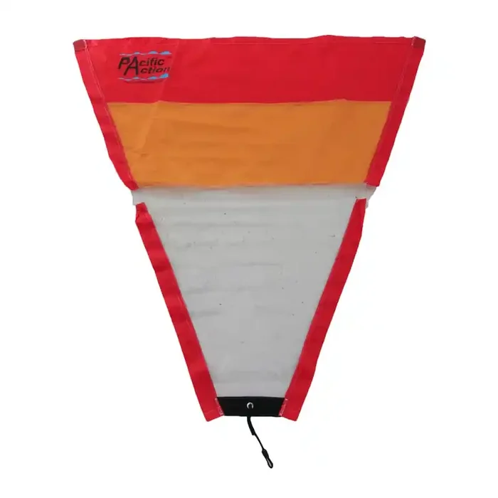 Pacific Action Kayak Sail Red Yellow 1.3×1.5m