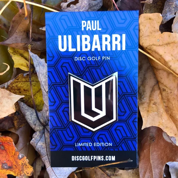 Paul Ulibarri Logo Disc Golf Pin – Series 2