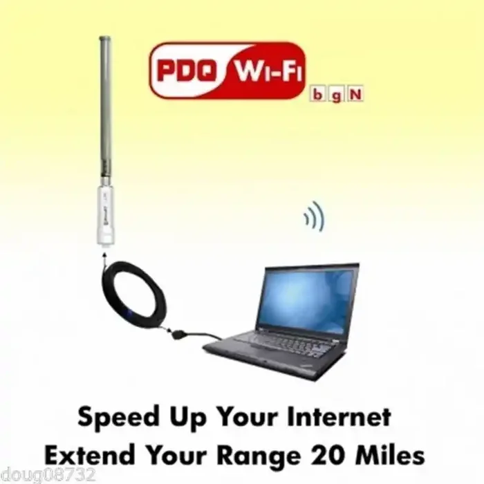 PDQ Connect AllPro Hawk Long Range Wifi Kit