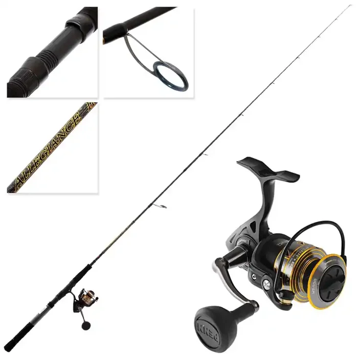 PENN Battle III 2500 Allegiance II Softbait Combo 7ft 4-7kg 2pc