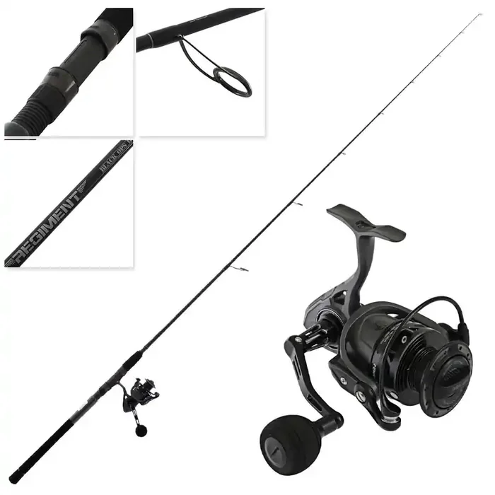 PENN Clash II 4000 Regiment Black Ops II Spin Combo 7ft 2in 6-10kg 2pc