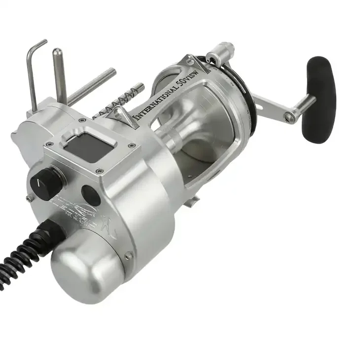 PENN Hooker International VI 80 Auto-Stop Electric Reel Silver