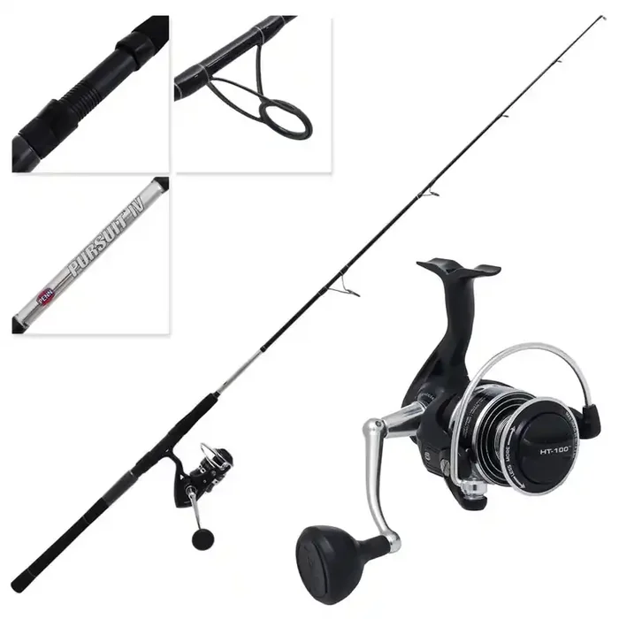 PENN Pursuit IV 5000 621H Spinning Boat Combo 6ft 2in PE3-5 1pc