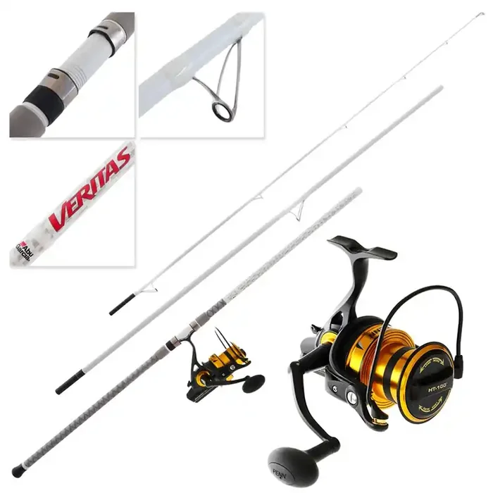 PENN Spinfisher VI 7500 Abu Garcia Veritas Surfcasting Combo 14ft 6in 8-15kg 3pc