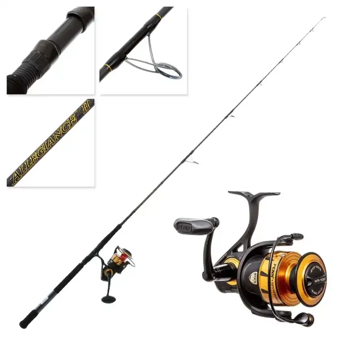 PENN Spinfisher VI 8500 and Allegiance II Spinning Strayline Combo 6‘2‘‘ 10-15kg 1pc