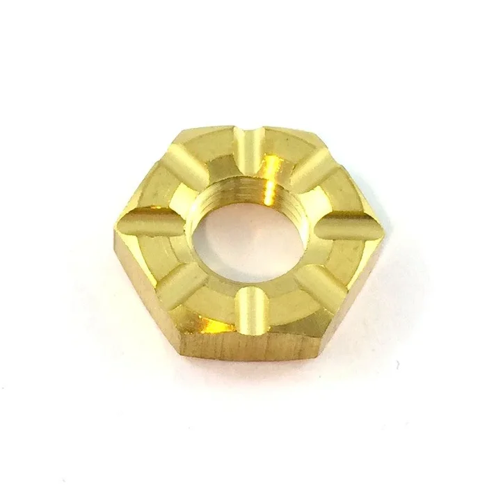 Pilot Brass Kingpin Nut