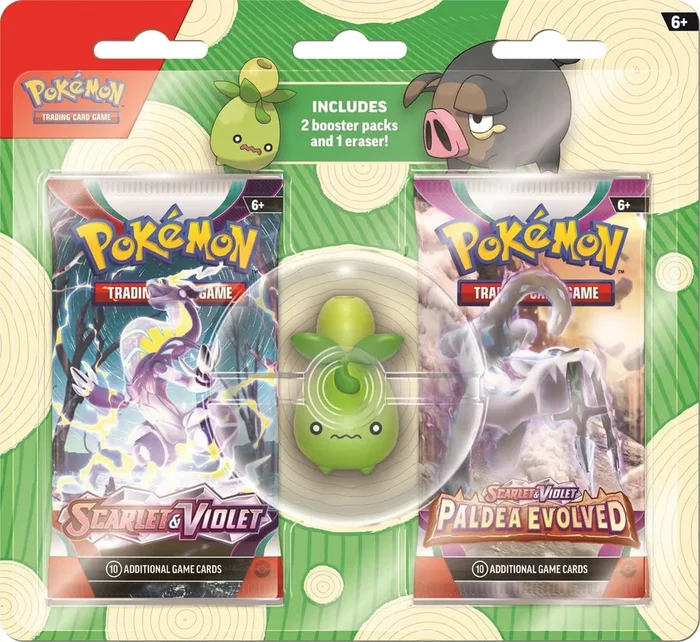 Pokemon Back to School: Eraser Blister 2023