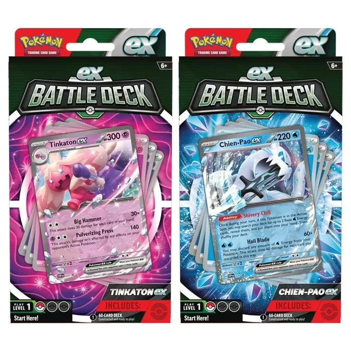 Pokemon Chien-Pao / Tinkaton EX Battle Deck