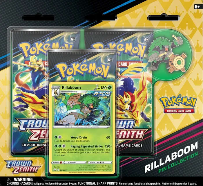Pokemon Pin Collection – Crown Zenith