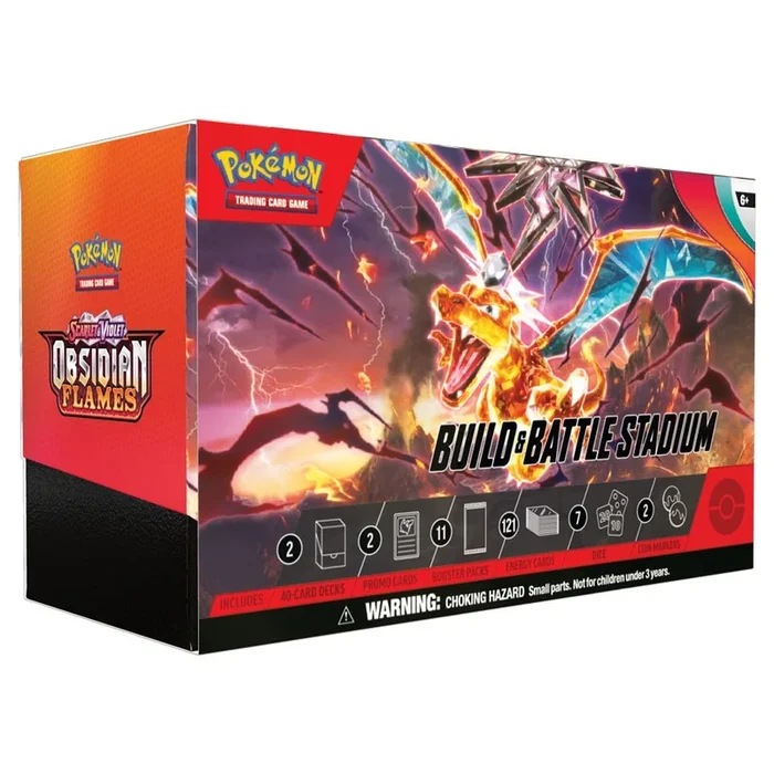 Pokemon Scarlet & Violet: Obsidian Flames: Build and Battle Stadium