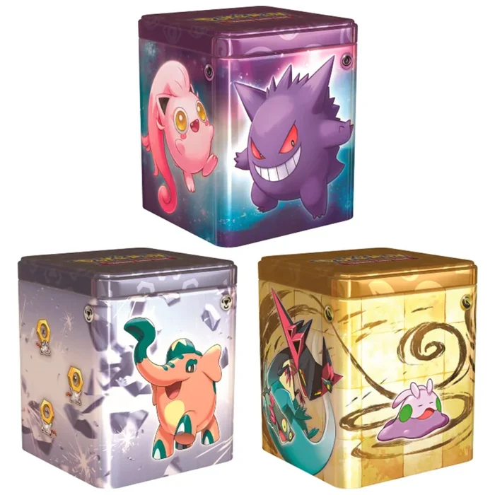 Pokemon: Stacking Tins – Psychic, Metal, or Dragon
