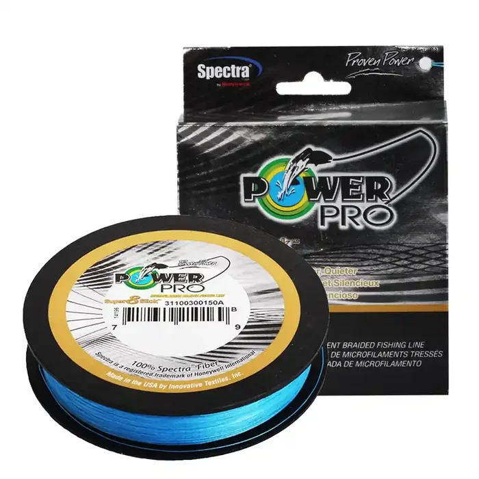 PowerPro Super 8 Slick Braid Marine Blue 150yd 30lb