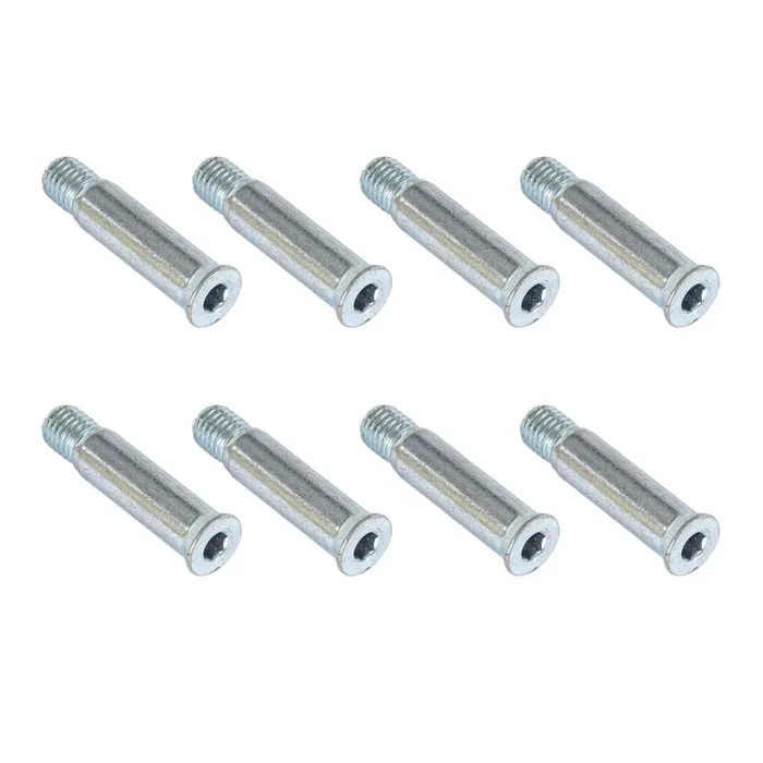 Powerslide Inline Axle Set Steel Hex 36mm/8mm – 8 pack