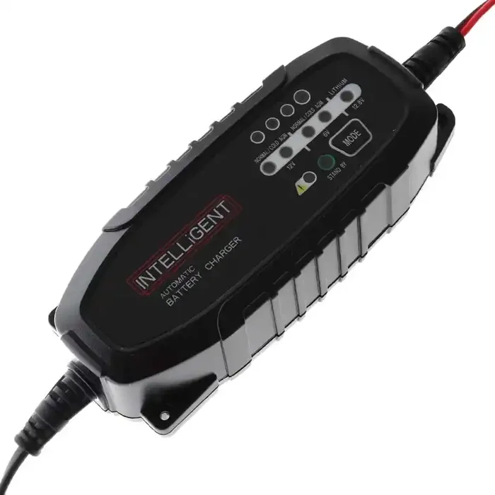 Powertech 8-Step Intelligent Lead Acid and Lithium Battery Charger 6/12V 1.5A