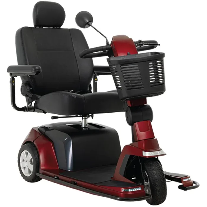 Pride Maxima Heavy Duty 3-Wheel Bariatric Scooter (500 lbs)