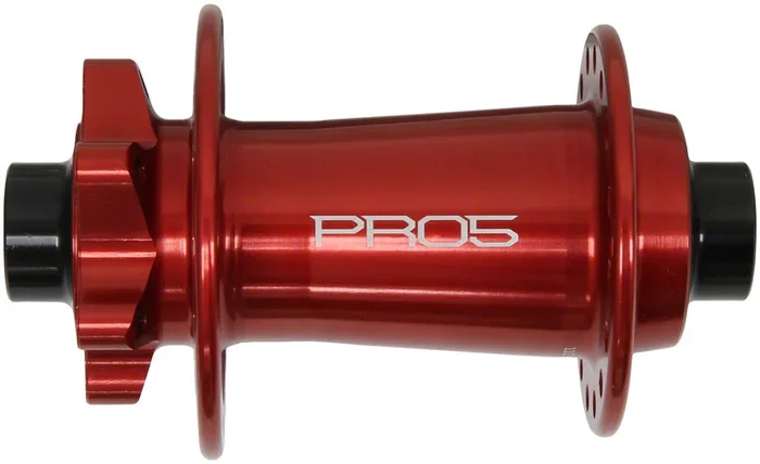 Pro 5 Front Hub – 15 x 110mm 6-Bolt Red 28H
