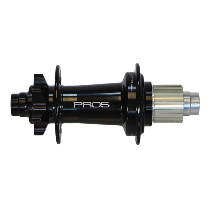 Pro 5 Rear Hub – 12 x 157mm 6-Bolt Micro Spline Black 32H