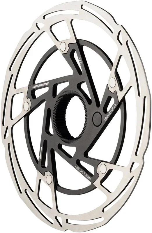Pro LR2-E Ebike Disc Brake Rotor Magnet – 180mm Center Lock Silver/BLK
