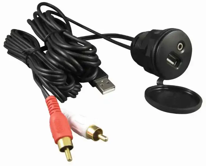 Prospec SEA-USB Mini Auxillary Plug with USB