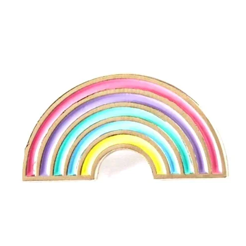 Punky Pins Pastel Rainbow Pin