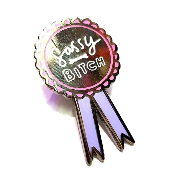 Punky Pins Sassy B*tch Pin