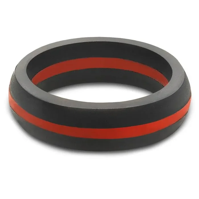 Qalo Women’s Thin Red Line Rings