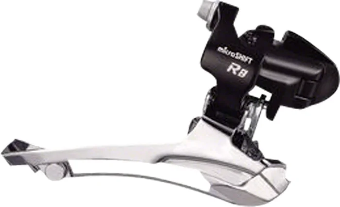 R8 Front Derailleur 7/8-Speed Double 52T Max 31.8/34.9 Band Clamp Shimano Compatible