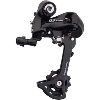 R9 Rear Derailleur – 910 Speed Medium Cage Black