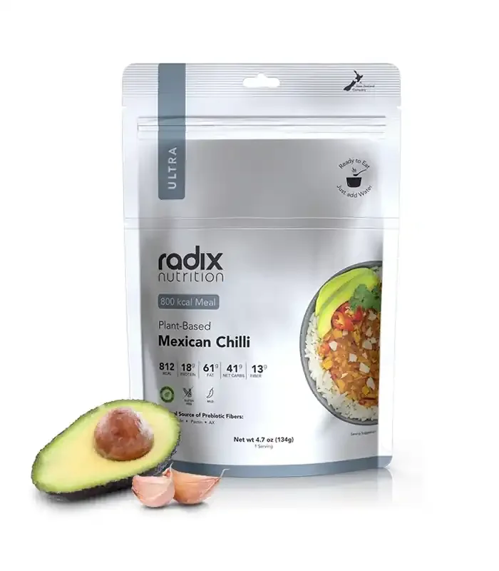 Radix Ultra Meal Plant-Based Mexican Chilli with Avocado 800kcal
