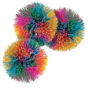 RAINBOW POM BALL