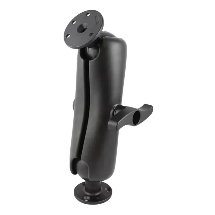 RAM E Ball Mount with 2 Large Round Plates Med Arm