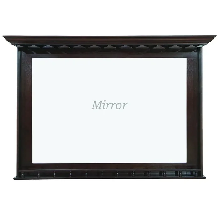 RAM Game Room Bar Mirror – Cappuccino