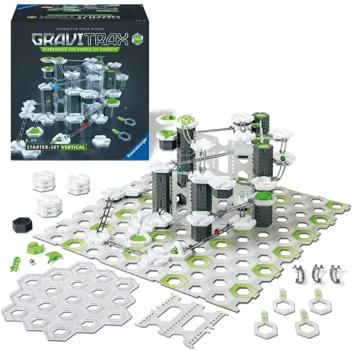 Ravensburger GraviTrax PRO Vertical Starter Set – 153 pc Marble Run and STEM Toy