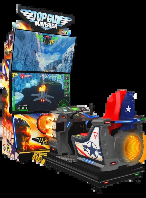 Raw Thrills Top Gun Maverick Arcade Game