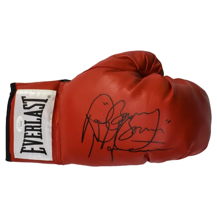 Ray “Boom Boom” Mancini Autographed Boxing Glove Red (JSA)