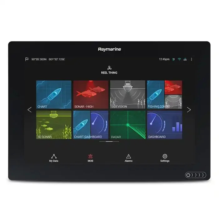Raymarine Axiom 12 RealVision 3D Multifunction Display 600W No Transducer