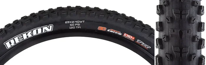 Rekon Tire – 29 x 2.4 Tubeless Folding BLK 3C Maxx Terra EXO+ Wide Trail