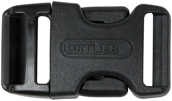 Repair Buckles Fits 25mm Straps. Male Female Buckle Set sold as one pair use on an adjustable strap of webbing BLK