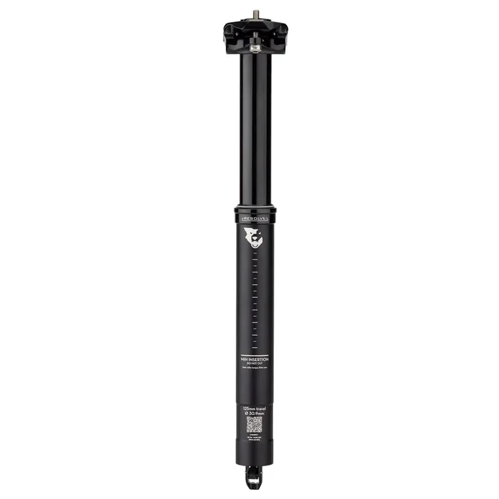 Resolve Dropper Seatpost – 30.9 200mm Travel Black Rev 1