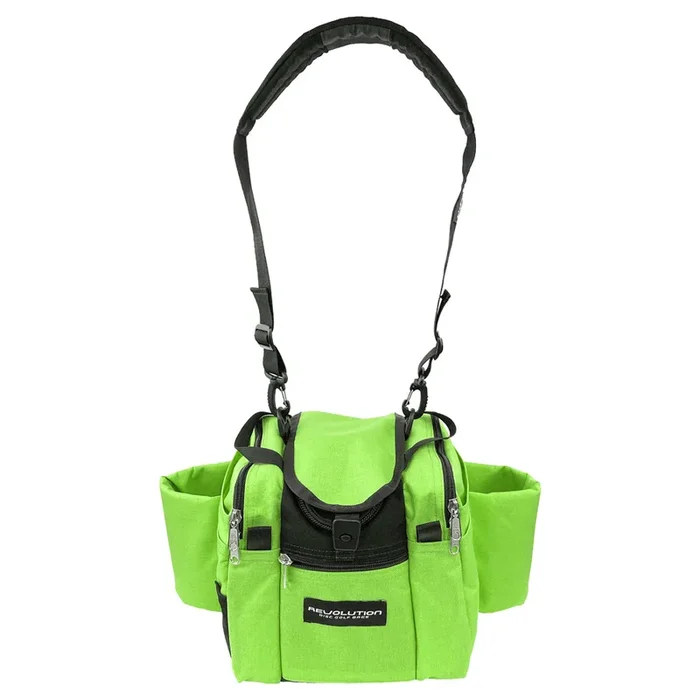 Revolution Mini Deluxe V3 Disc Golf Bag – Lime Green
