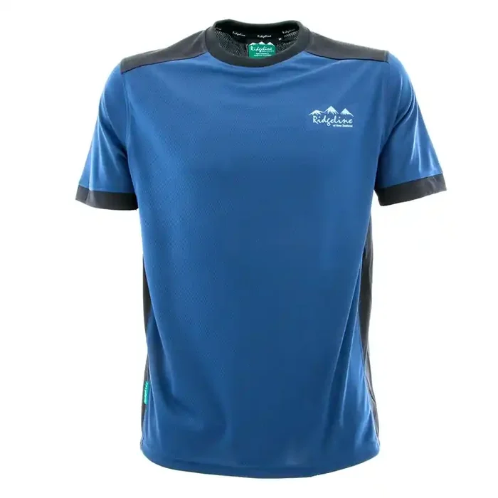 Ridgeline Breeze Mens T-Shirt Navy/Black S