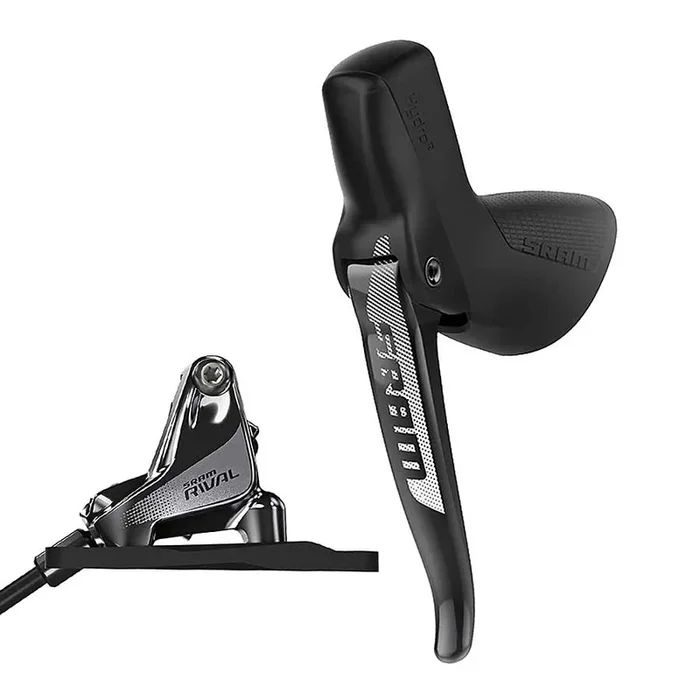 Rival 1 Disc Brake Cable-Actuated Dropper Remote Lever – Left/Front Flat Mount 20mm Offset BLK A1