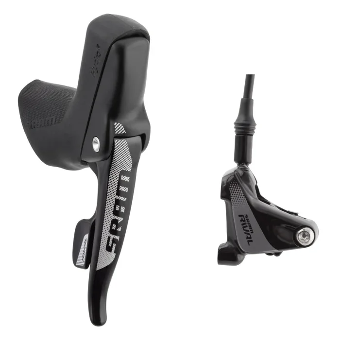 Rival 22 Flat Mount Hydraulic Disc Brake Rear Shifter 1800mm Hose Rotor Sold Separately