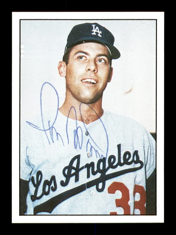 Ron Hunt Autographed 1981 TCMA Card #357 Los Angeles Dodgers SKU #171620