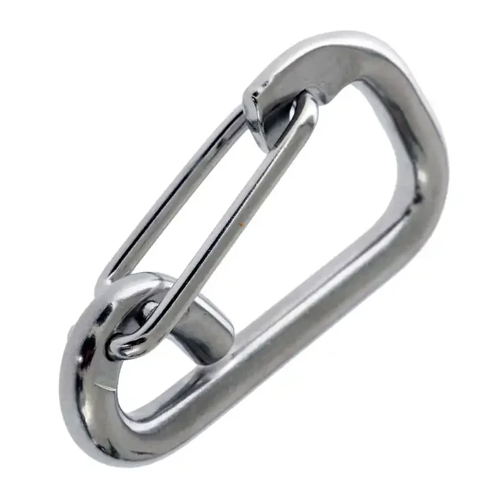 Ronstan CS2430-8 Asymmetric Carabiner Snap Hook 80mm