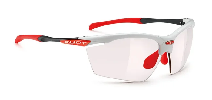 Rudy Project Agon White Photochromic Red Lenses