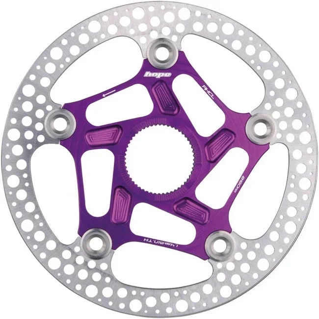 RX Disc Rotor – 140mm Center-Lock Purple