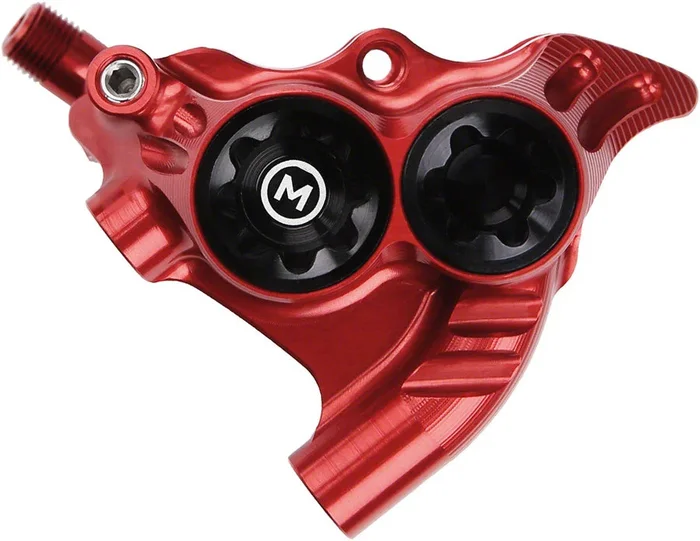 RX4+ Disc Brake Caliper – Rear Flat Mount Direct +20mm Mineral Oil Red