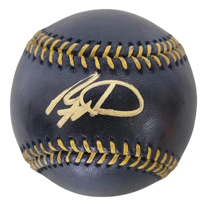 Ryan Howard Signed Rawlings Official MLB Black & Gold Baseball (JSA)