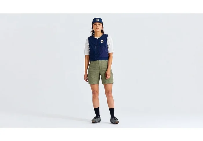 s/f gear vest wmn navy l